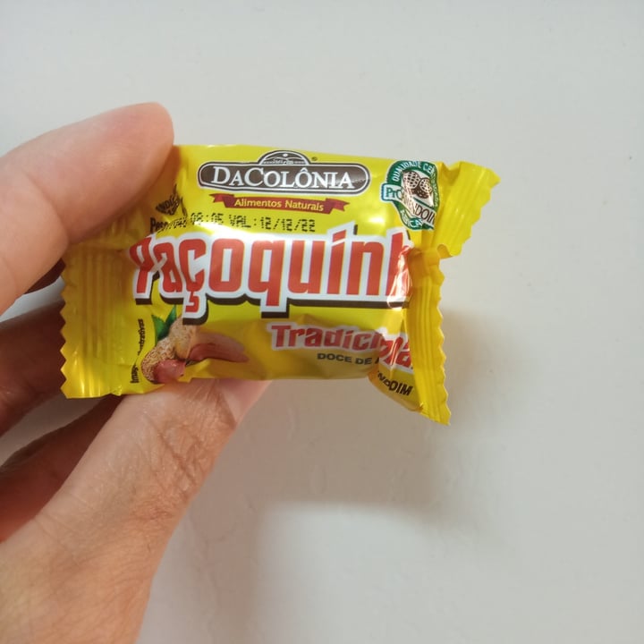 photo of DaColônia Paçoquinha shared by @giselecastrogi on  30 May 2022 - review