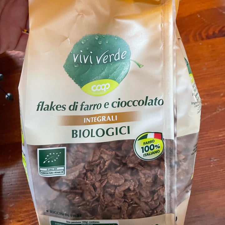 photo of Vivi Verde Coop Flakes Di Farro E Cioccolato shared by @giada-98 on  30 Apr 2022 - review