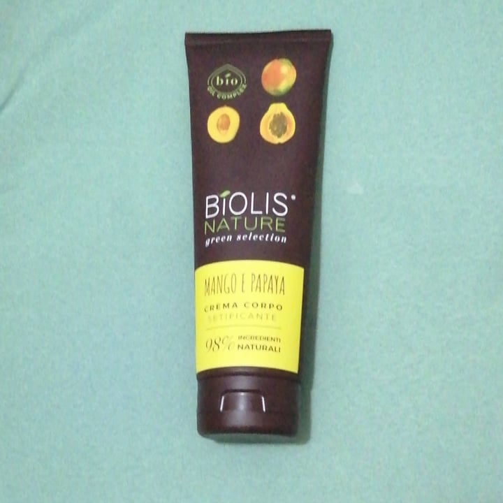 photo of Biolis Nature Crema Corpo Mango e Papaya shared by @gagge on  25 Jul 2021 - review