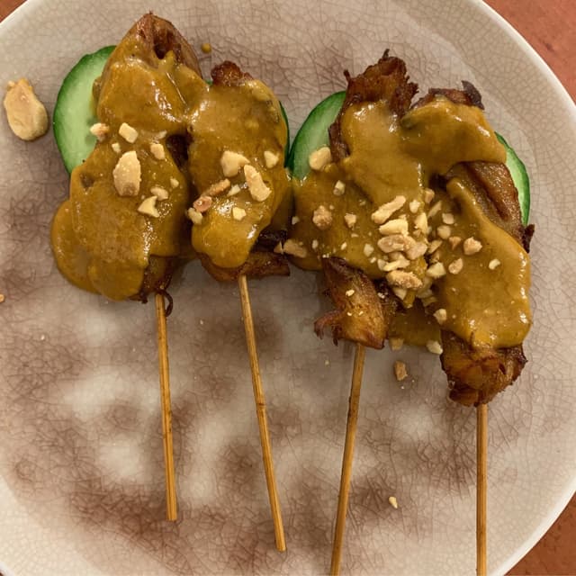 菜肴“Satay Skewers”的照片