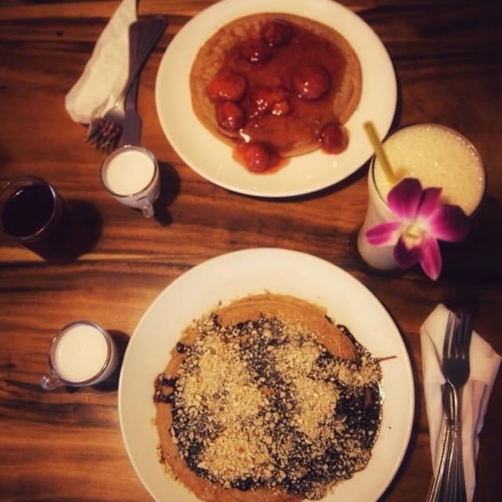 photo of Ethos Vegetarian and Vegan Restaurant Pancake shared by @loveg on  23 Jun 2021 - review