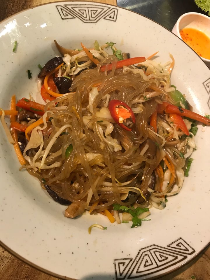 photo of The Boneless Kitchen Japchae (Sweet Potato Noodle stir fried with assorted vegetables) shared by @katherinecarani on  10 Sep 2019 - review