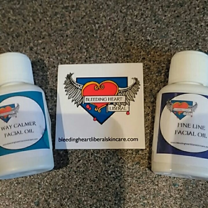 photo of Bleeding heart liberal skincare Way Calmer Facial Oil shared by @carolwrightmilne on  14 Nov 2020 - review