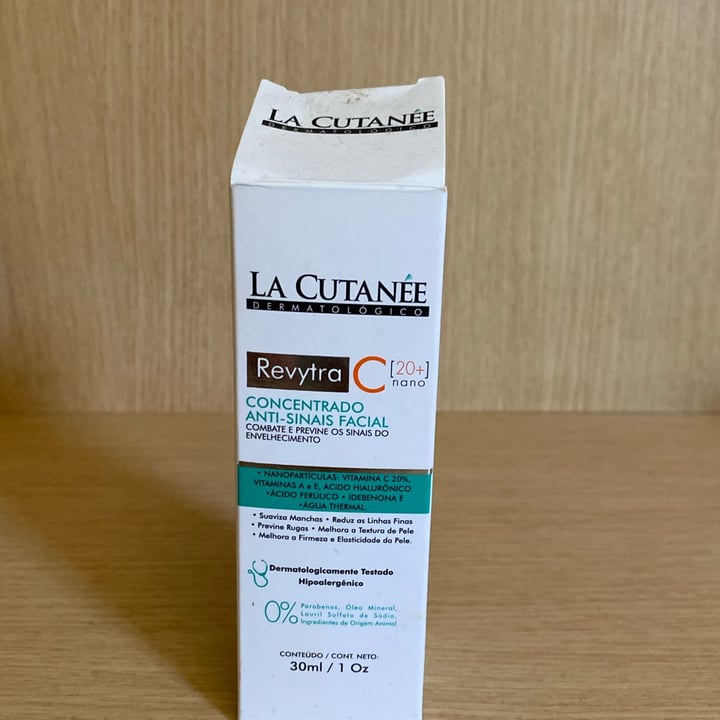 photo of La Cutanée Vitamina C shared by @claudiastoeglehner on  13 May 2022 - review