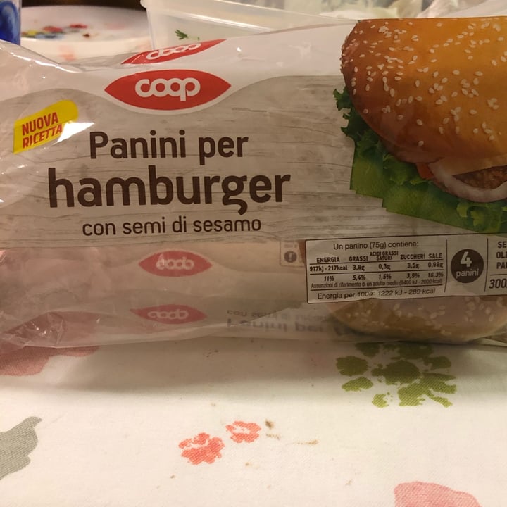 photo of Coop Panini per hamburger shared by @emmabe on  06 May 2022 - review