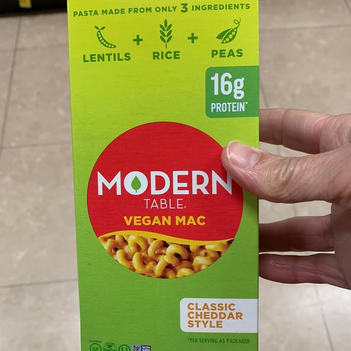 photo of Modern Table Vegan Mac and cheese shared by @sandyvilletti on  10 Feb 2021 - review