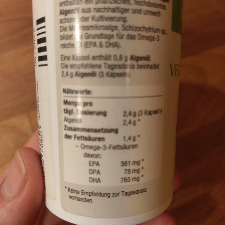 photo of Norsan: Omega 3 Oils Omega-3 Vegan shared by @bettythegerman on  27 Jun 2021 - review