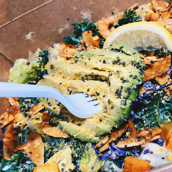 review photo of Nourishmoi Caesar Salad shared by @lynnetomlinson on 29 Mar 2021 - review