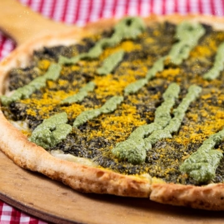 review photo of Pizza Vegana Pizza Verdolaga shared by @ailualegre on 27 Nov 2021 - review