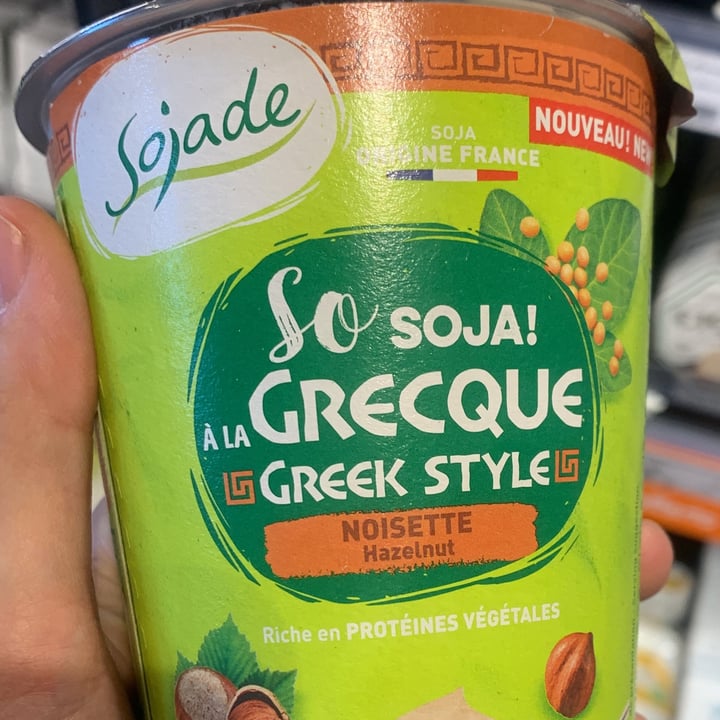 photo of Sojade So Soja! À la Grecque - Greek Style Noisette - Hazelnut Soya Yogurt alternative 400g shared by @amice on  11 Sep 2022 - review