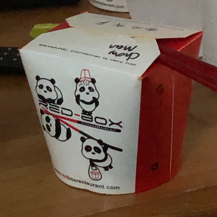 photo of Red Box Noodle Bar Noodle Box shared by @pretzelworm on  14 May 2021 - review