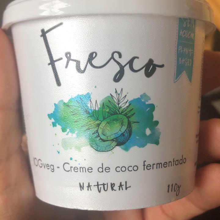 photo of Fresco IOGveg - Creme de coco fermentado natural shared by @leirykelly on  03 Feb 2022 - review