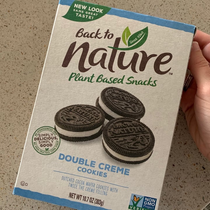 photo of Back to Nature Classic creme cookies shared by @chrisvegan21 on  23 Apr 2021 - review