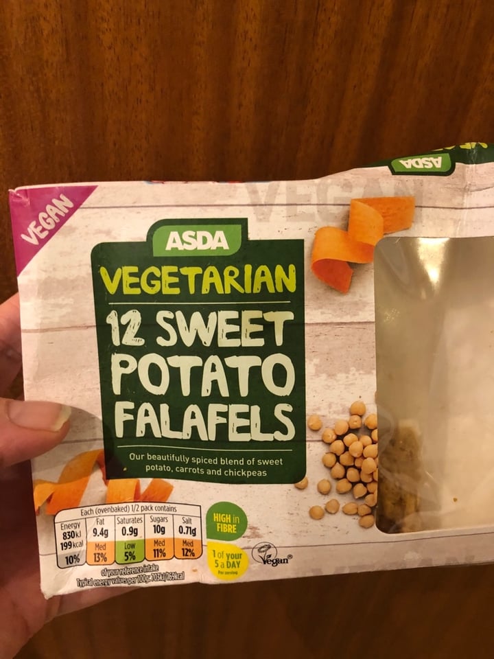 photo of ASDA Sweet Potato Falafel shared by @michelledh on  13 Feb 2020 - review