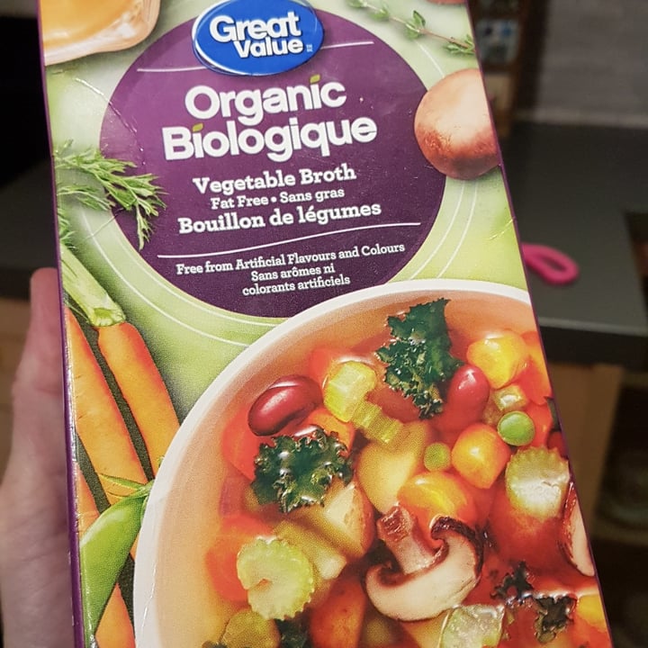 review photo of Great Value Organic Vegetable Broth shared by @brilliantbarb on 17 Dec 2020 - review