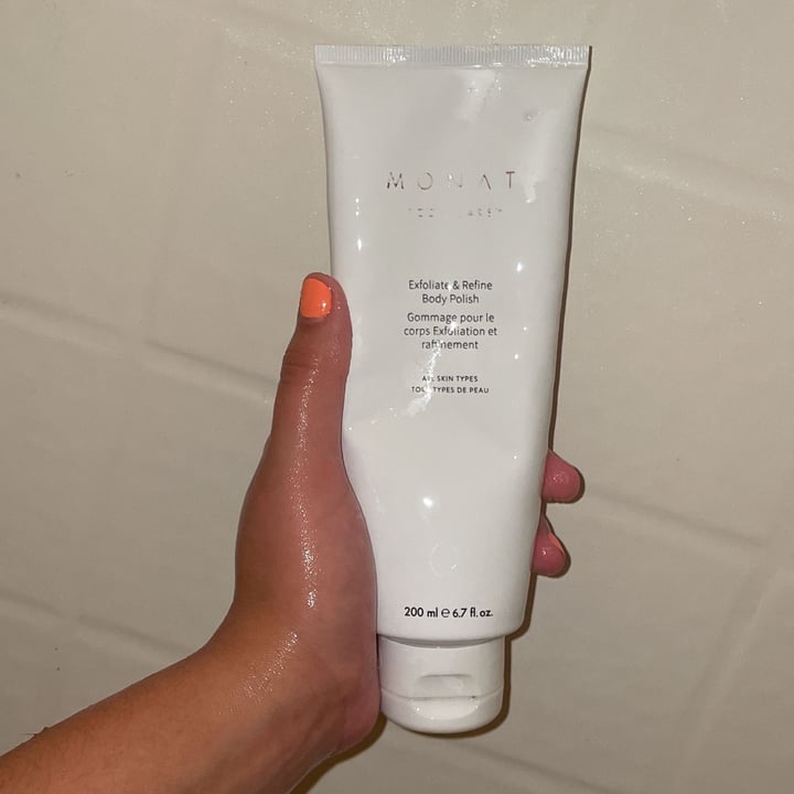 review photo of MONAT Global Exfoliate & Refine Body Polish shared by @melendezkiana12 on 27 Nov 2021 - review