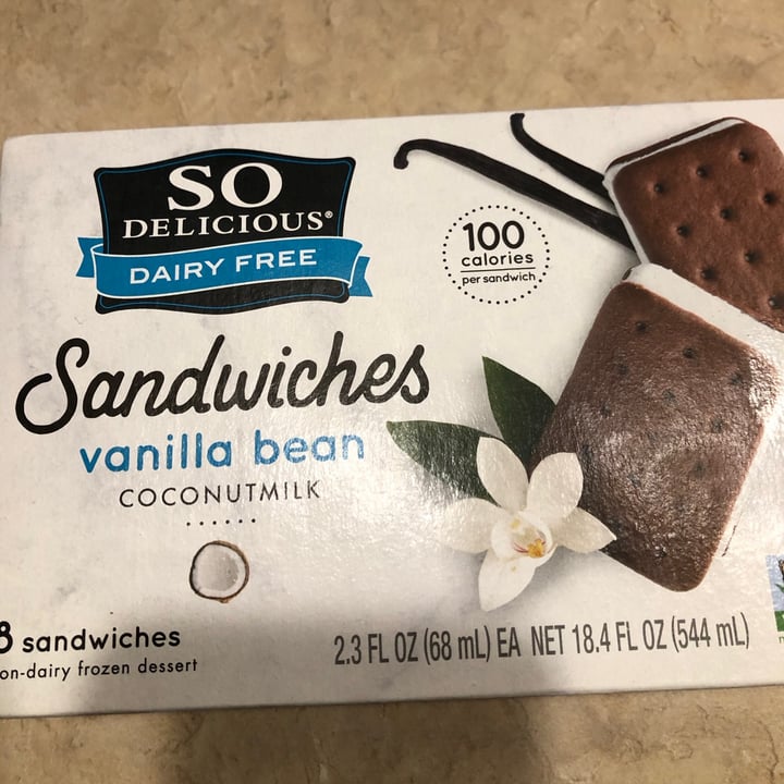 review photo of So Delicious Dairy Free Sandwiches Coconut Coconutmilk Ice Cream shared by @stacey0571 on 19 Jun 2021 - review