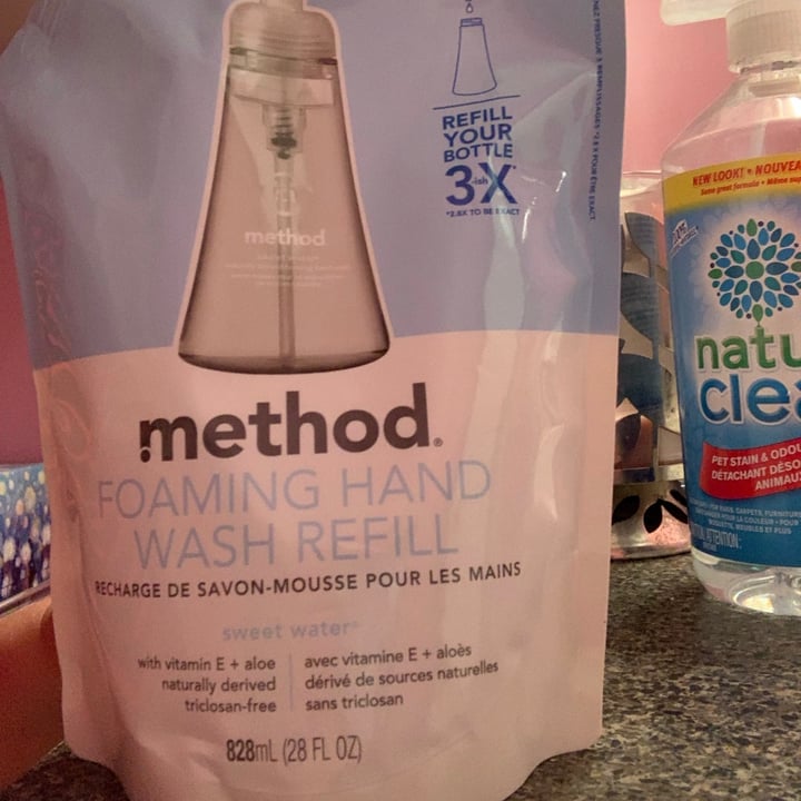 photo of method Sea minerals gel hand wash refill shared by @addie623 on  23 Aug 2021 - review