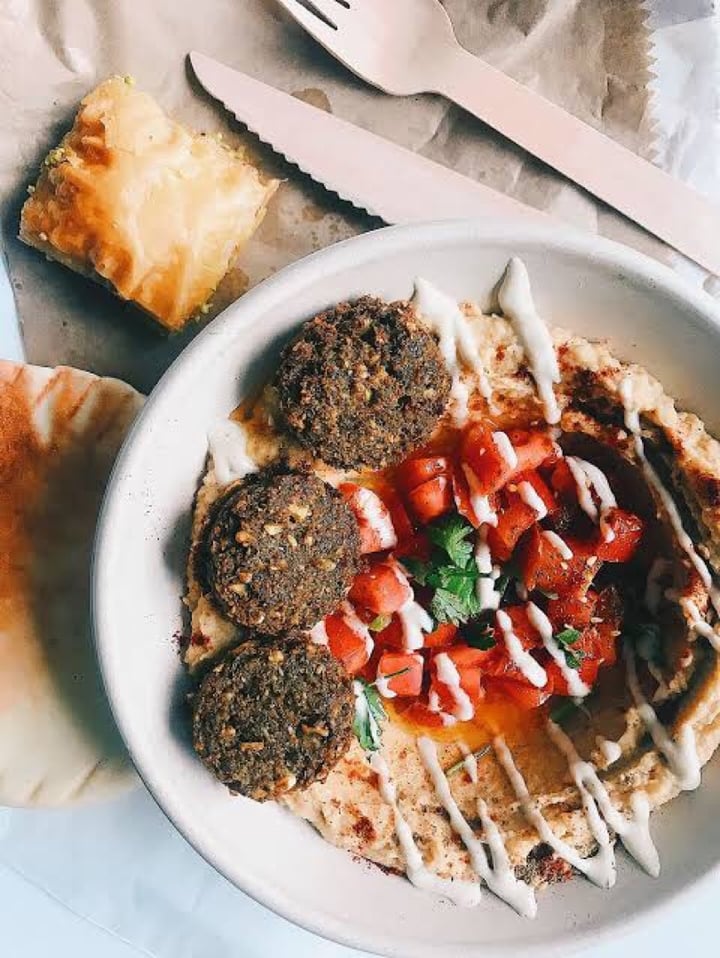 photo of Simply Hummus Bar Falafel Sandwich shared by @absfay on  02 Apr 2020 - review