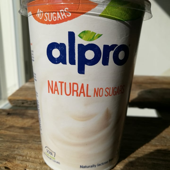 photo of Alpro Natural no sugars shared by @veganize13 on  09 Apr 2021 - review