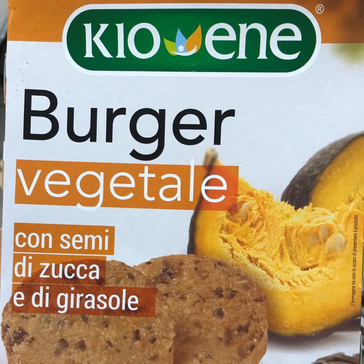 photo of Kioene Burger con semi di zucca e girasole shared by @bluestarveg71 on  05 Apr 2021 - review