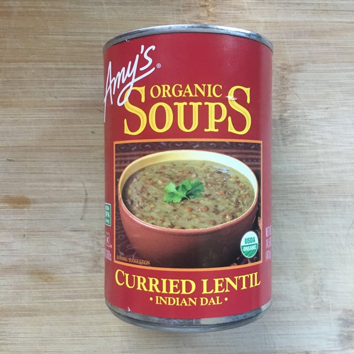 photo of Amy’s Amy's Curried Lentil Dal shared by @rowdykelo on  12 Jun 2021 - review