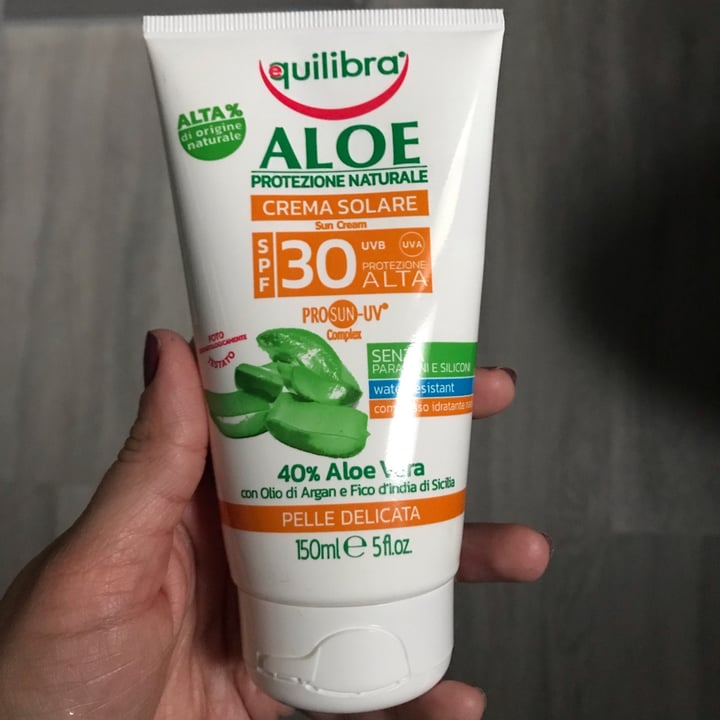 review photo of Equilibra Crema solare spf 30 shared by @tamerice on 03 Apr 2022 - review