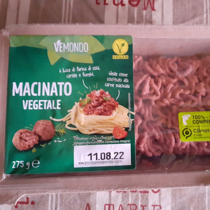 photo of Vemondo Macinato vegetale shared by @bitte on  08 Aug 2022 - review