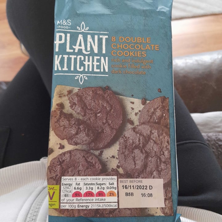 photo of Marks & Spencer Food (M&S) Bouble Chocolate Cookies shared by @glitterball84 on  22 Jun 2022 - review