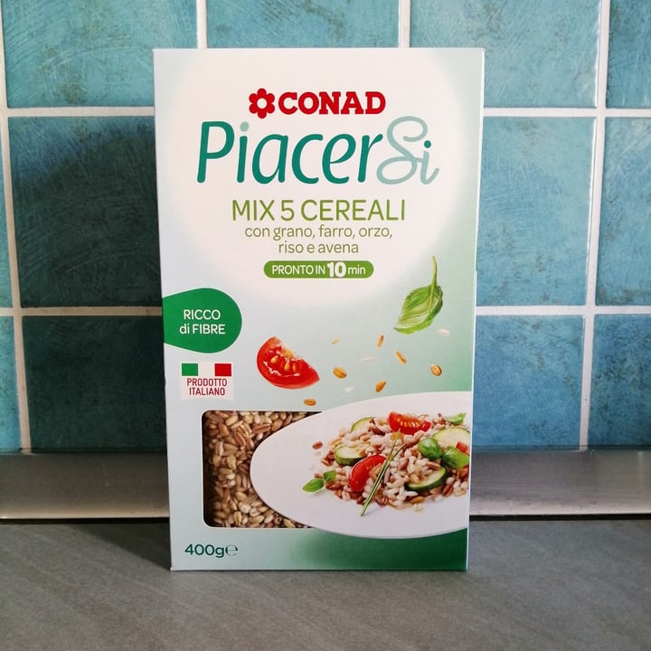 photo of Piacersi | Conad Mix 5 cereali shared by @anthe on  19 May 2021 - review