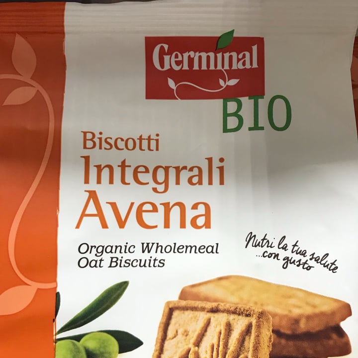 photo of Germinal Bio Biscotti Integrali Avena shared by @bluestarveg71 on  28 Jun 2022 - review