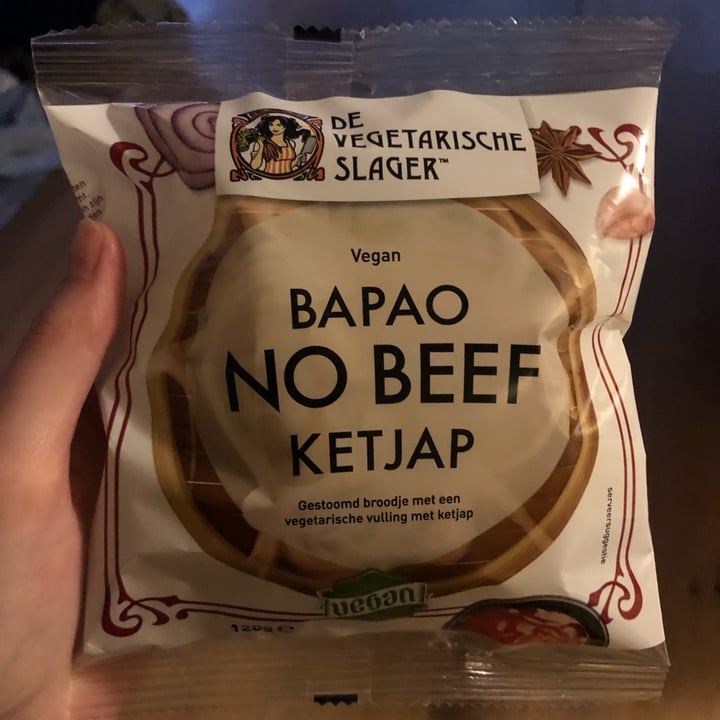 photo of De vegetarische slager Bapao no beef ketjap shared by @nikivisser on  24 Jun 2022 - review
