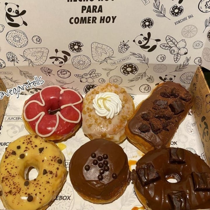 photo of The Juicebox Lima Donuts shared by @vegantells on  23 Jun 2022 - review