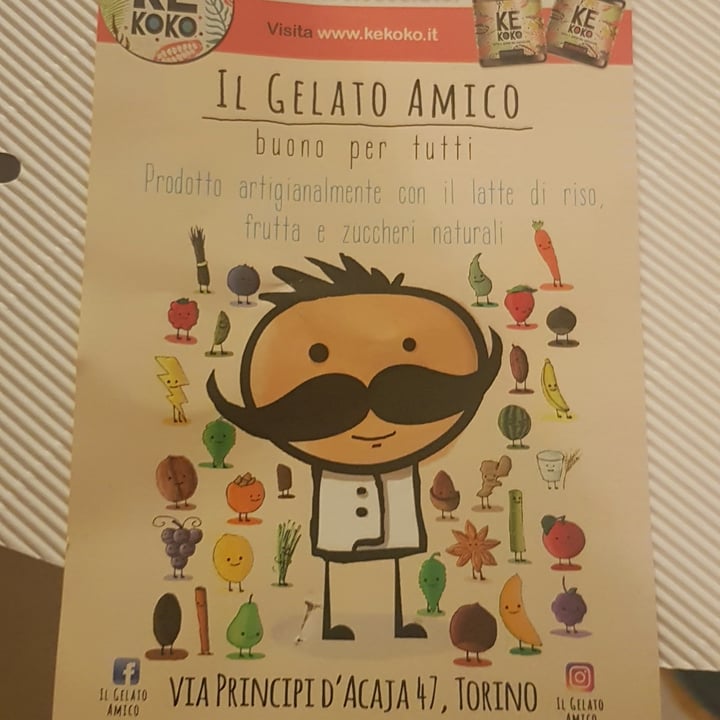 review photo of Il Gelato Amico Torta semifreddo cioccolato, mandorla e amarena shared by @iaialuna on 09 Dec 2021 - review