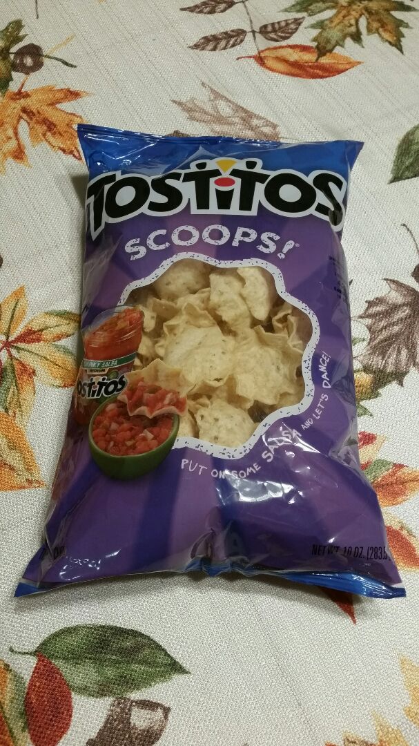 photo of Kroger Marketplace Tostitos Scoops shared by @agreene428 on  01 Dec 2019 - review