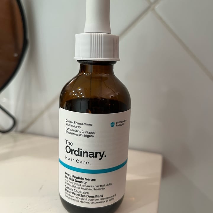 photo of The Ordinary Multi-peptide serum for hair density shared by @sofiapiagnani on  16 Oct 2022 - review