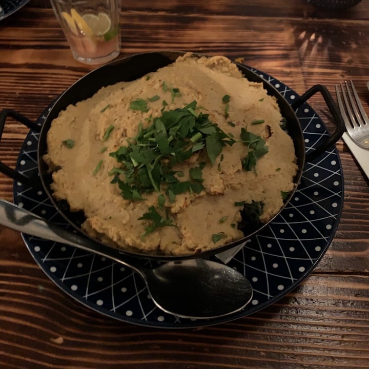 review photo of Salam Kitchen Hummus-Gratin mit Kartoffeln und Spinat shared by @veganfan24 on 08 Mar 2020 - review