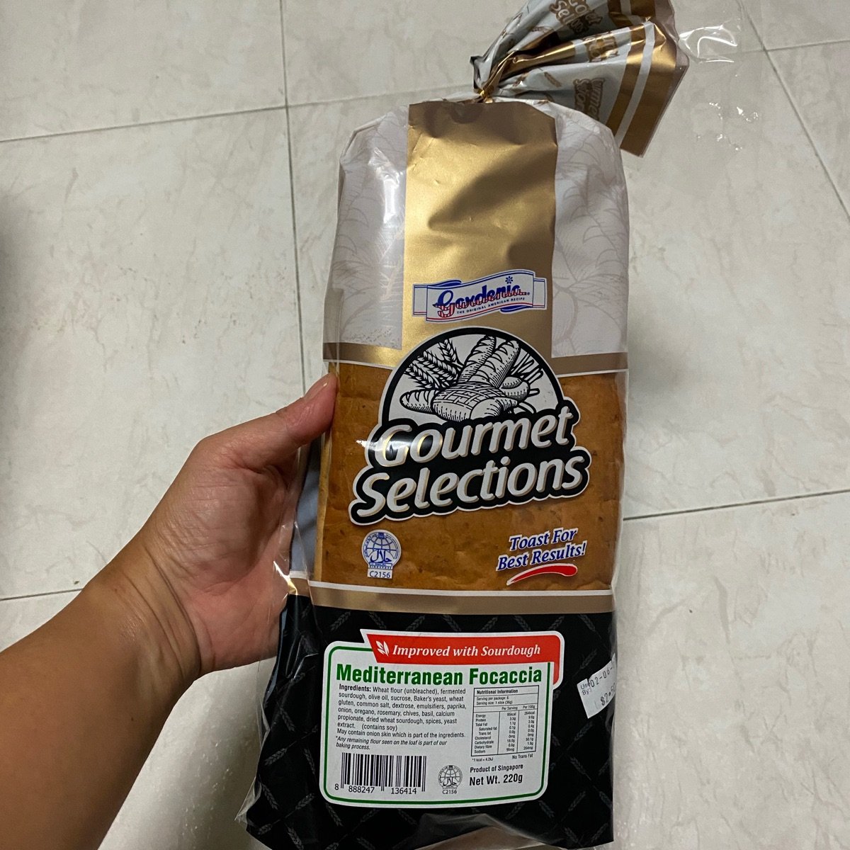 Gardenia Mediterranean focaccia Reviews abillion