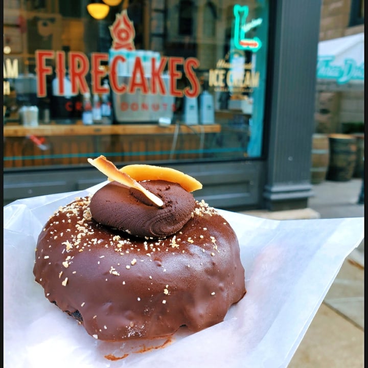 review photo of Firecakes Donuts Chocolate Donut shared by @madisonroman on 12 Mar 2022 - review
