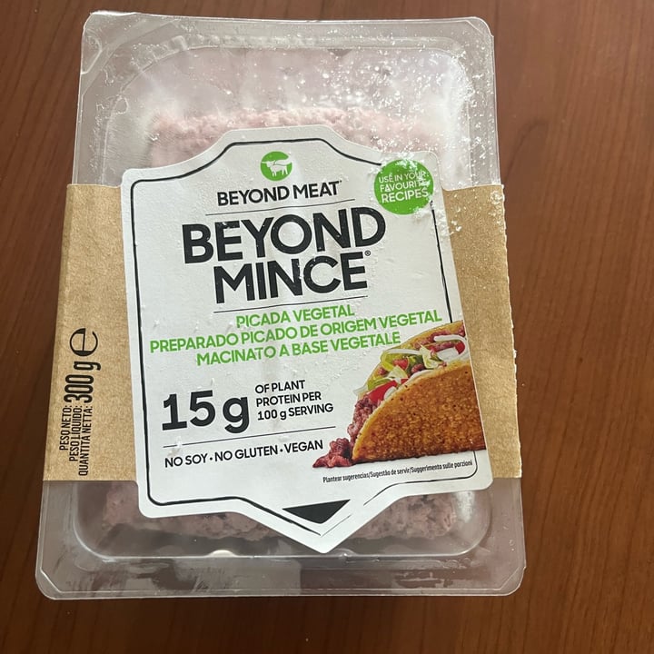 photo of Beyond Meat carne picada vegana shared by @alyssakim on  17 Oct 2022 - review