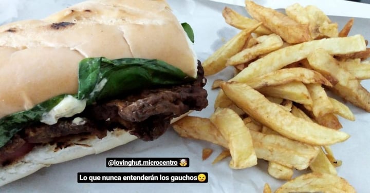 photo of Loving Hut Microcentro Lomito de Seitán shared by @judecianni on  02 Aug 2019 - review