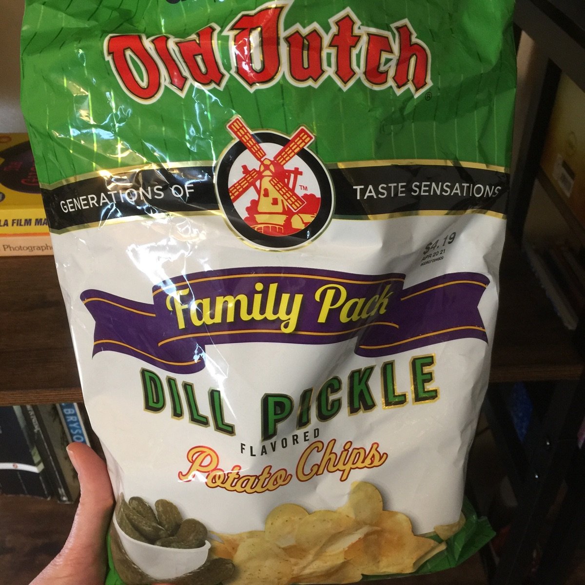 Old Dutch Dill Pickle Chips Reviews abillion