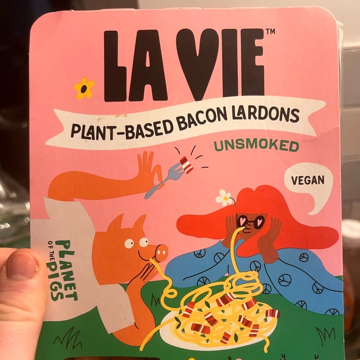 photo of La Vie Foods lardons végétaux fumés shared by @annaleitner on  16 Nov 2022 - review