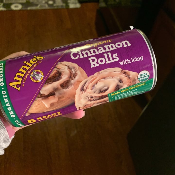 photo of Annie’s Organic Cinnamon Rolls with Icing shared by @grumplestiltskins on  05 Jan 2021 - review