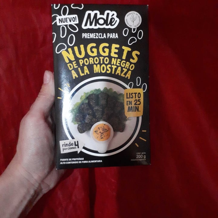 photo of Molé Nuggets de poroto negro a la mostaza shared by @lolo13 on  25 Nov 2021 - review