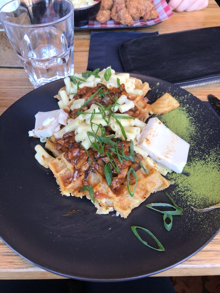 photo of Matcha Mylkbar Mac N Cheese Waffles shared by @tenayagray on  04 Aug 2019 - review