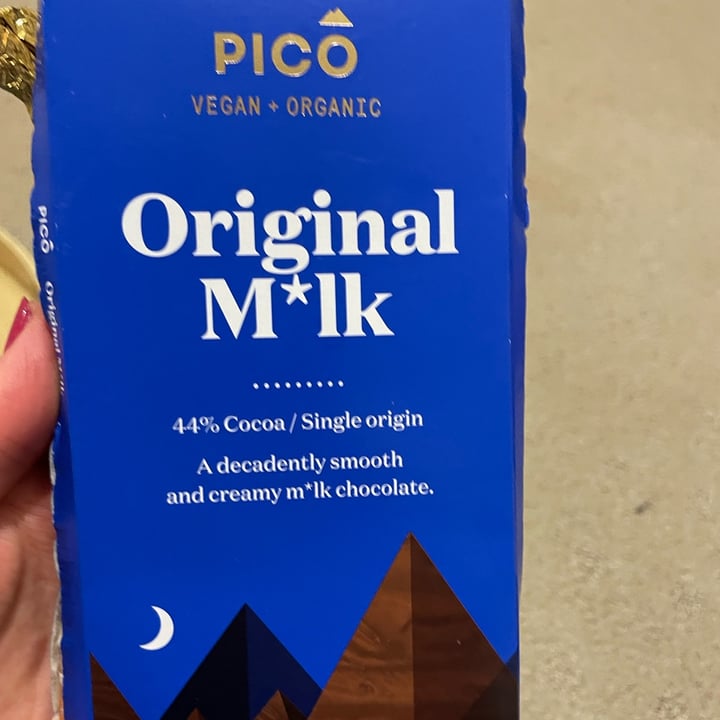 photo of Pico Chocolate Original M*lk shared by @plantbasedancer on  21 Dec 2021 - review