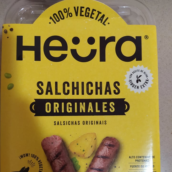 photo of Heura Salchichas Originales shared by @linda3597 on  19 Jan 2022 - review