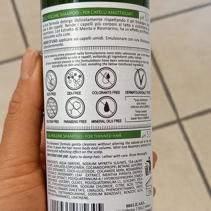 photo of Bothèa Botanic Therapy Full Volume Shampoo shared by @savina on  29 May 2022 - review