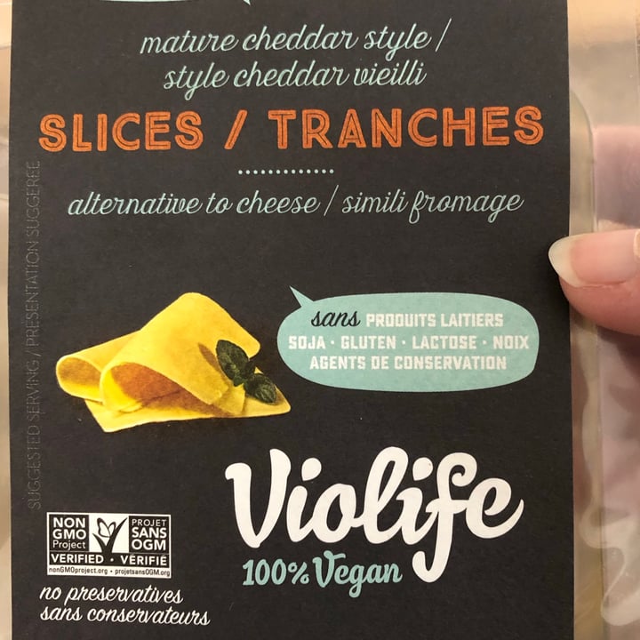 photo of Violife Mature Cheddar Slices shared by @tiiu82 on  13 Jun 2021 - review